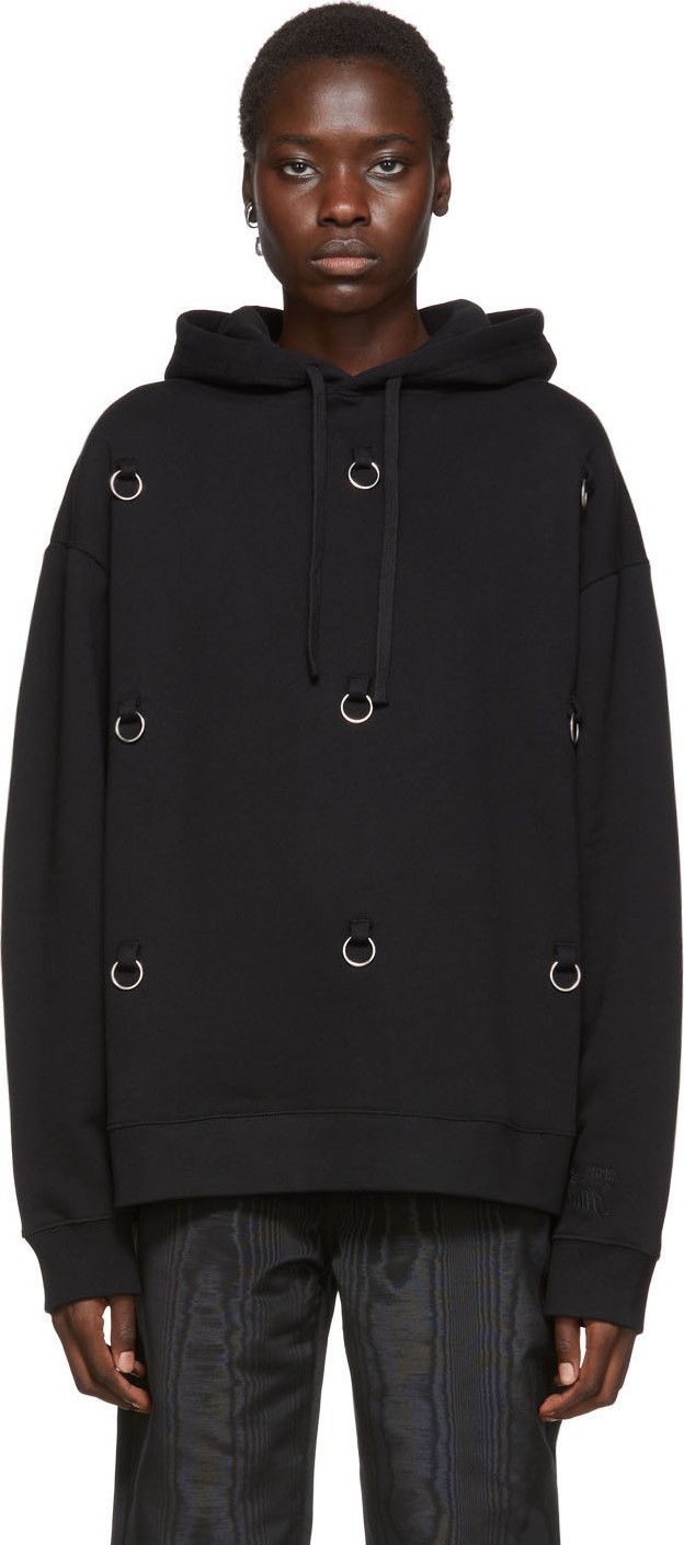 Raf Simons Black Ring Hoodie