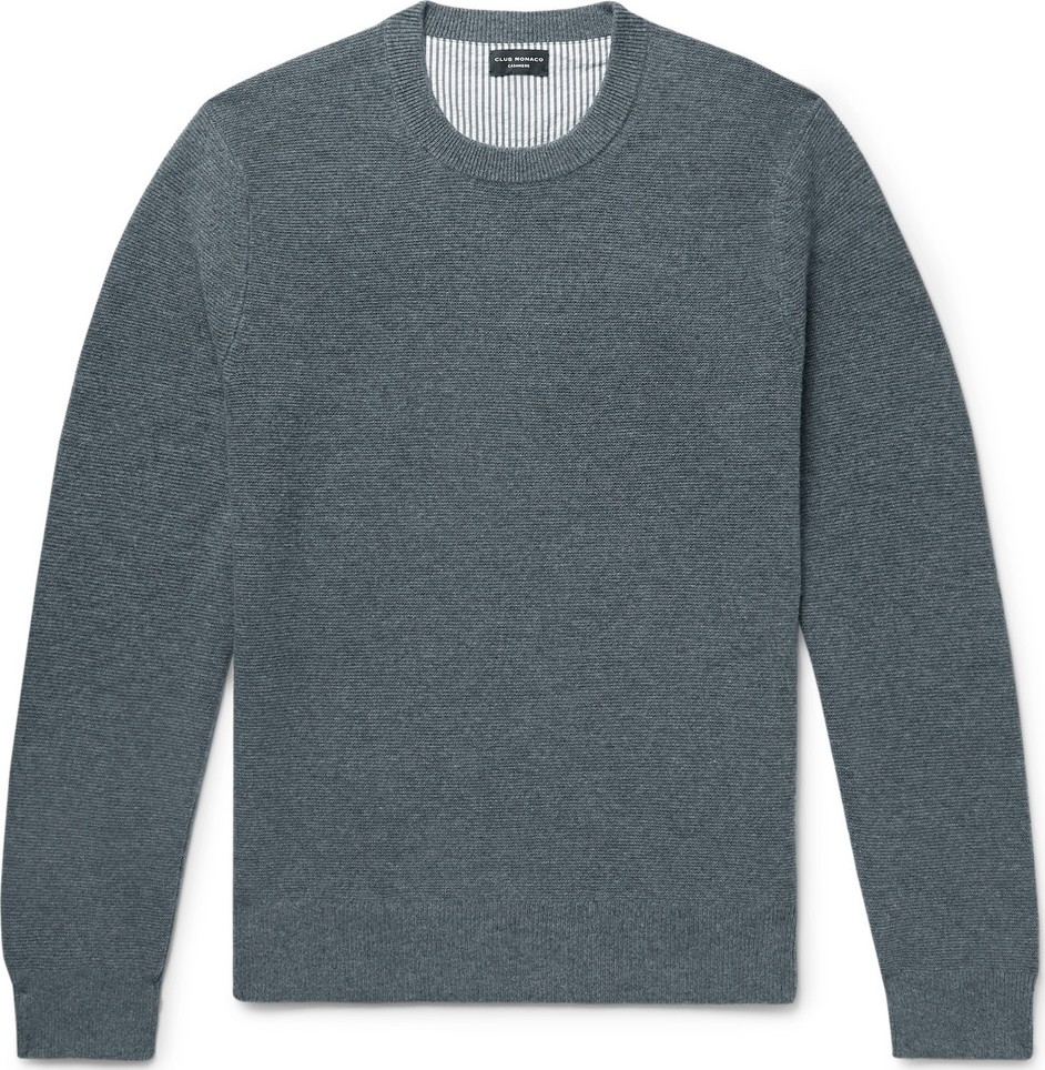 Club Monaco Ribbed Cashmere Sweater