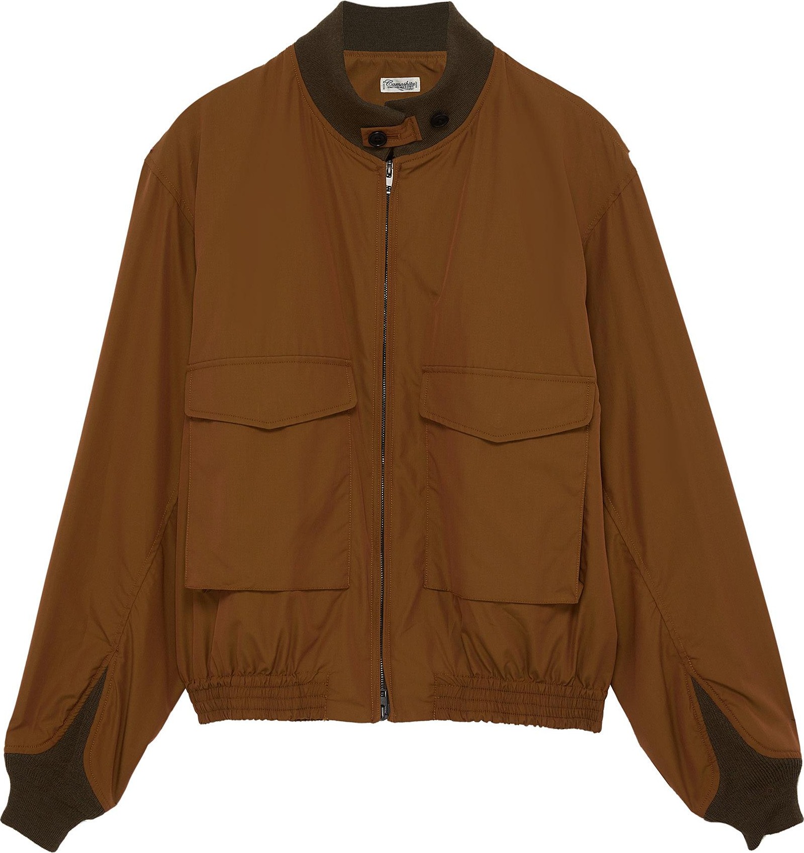 Camoshita Cargo Pocket Bomber Jacket