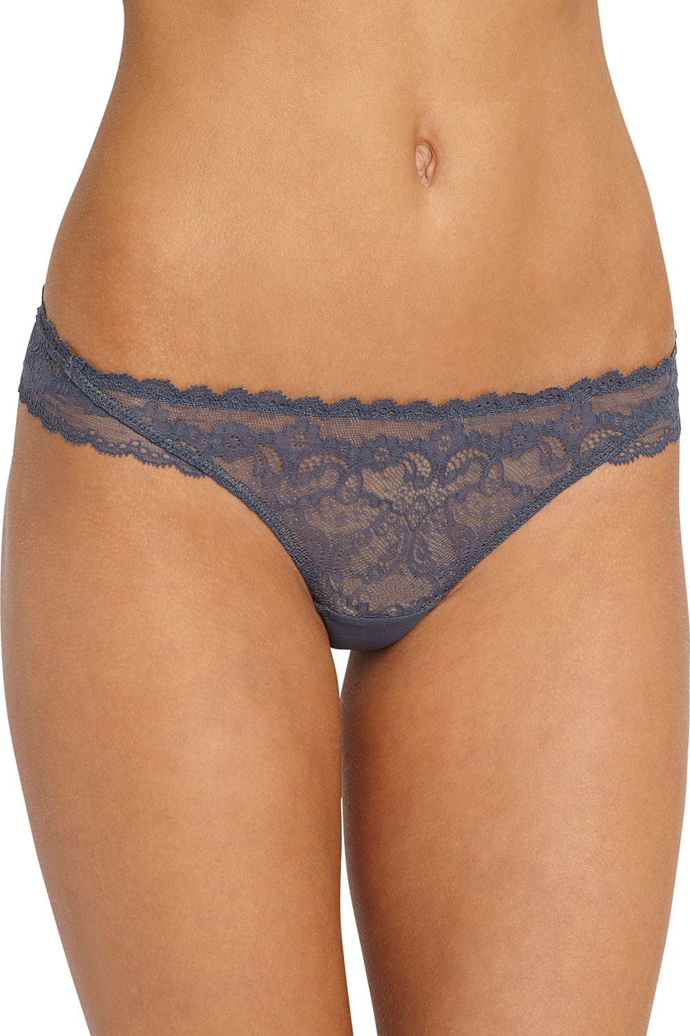 Eberjey Ruffled Lace Thong