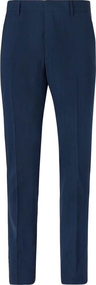 Prada Navy Slim-Fit Mélange Wool-Blend Suit Trousers