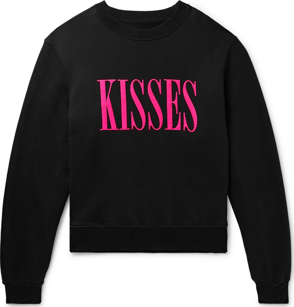 Amiri Printed Loopback Cotton-Jersey Sweatshirt