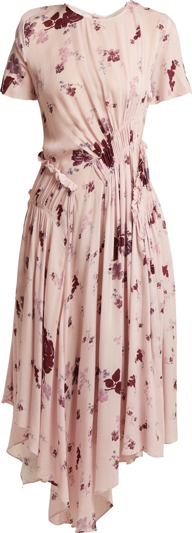 Preen Line Lois wildflower-print ruched dress