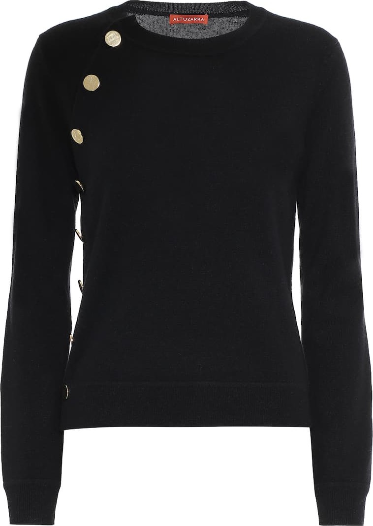 Altuzarra Minamoto embellished cashmere sweater