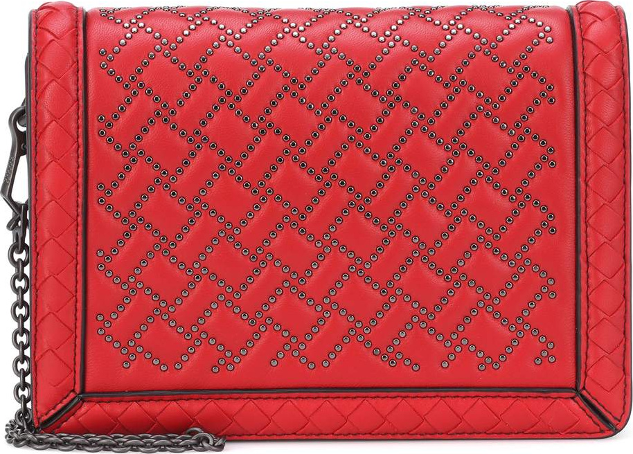 Bottega Veneta Mini Montobello leather crossbody bag