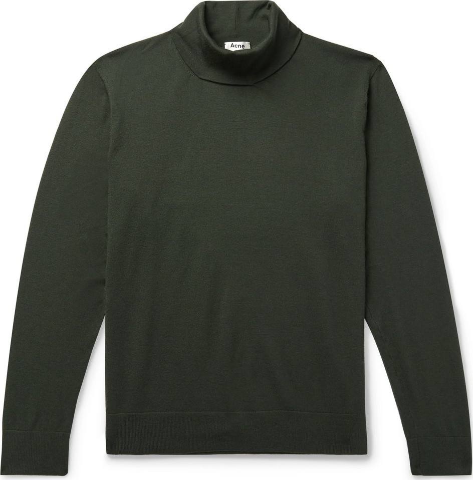 Acne Studios Stretch Wool-Blend Rollneck Sweater