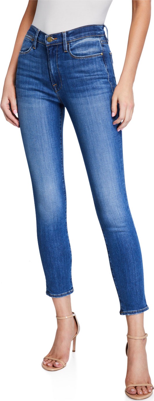 FRAME DENIM Le High Skinny Ankle Jeans