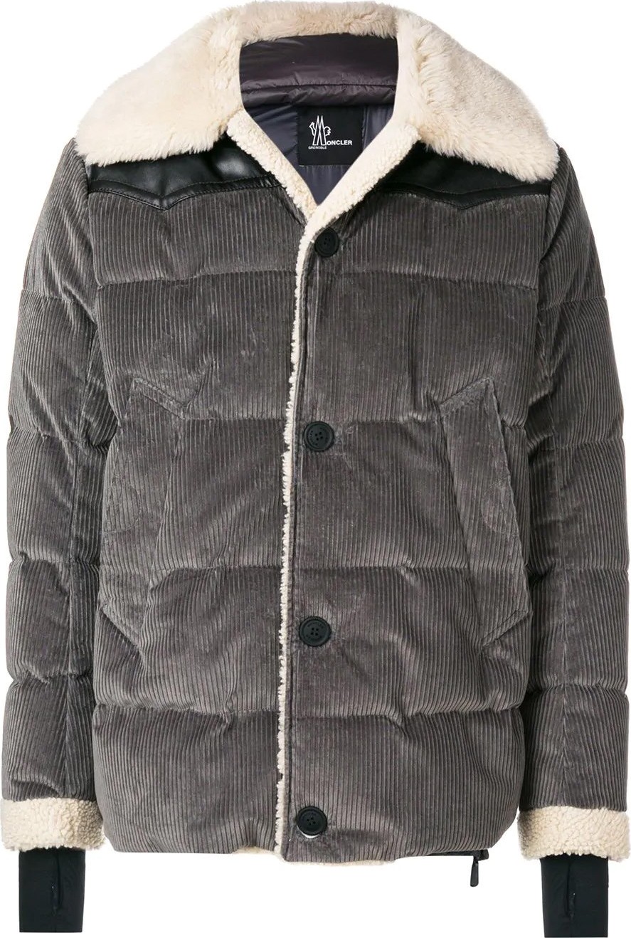 Moncler shearling coat