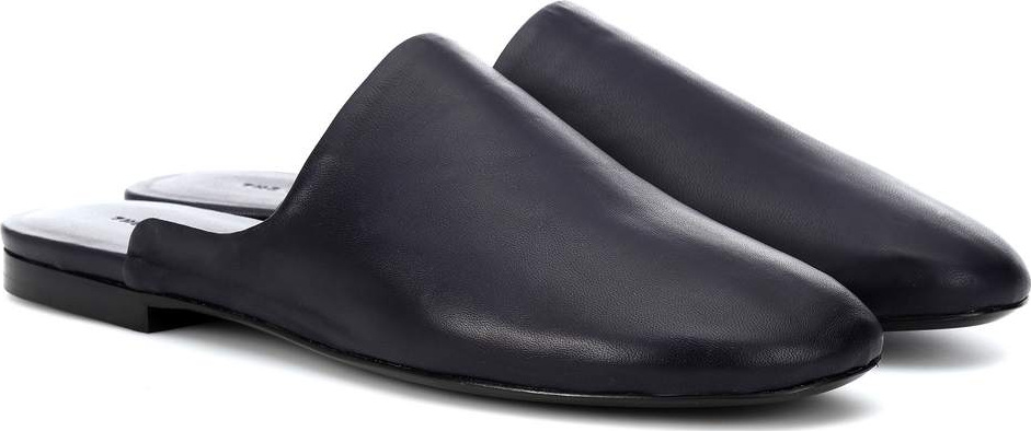 THE ROW Grandpa leather slipper