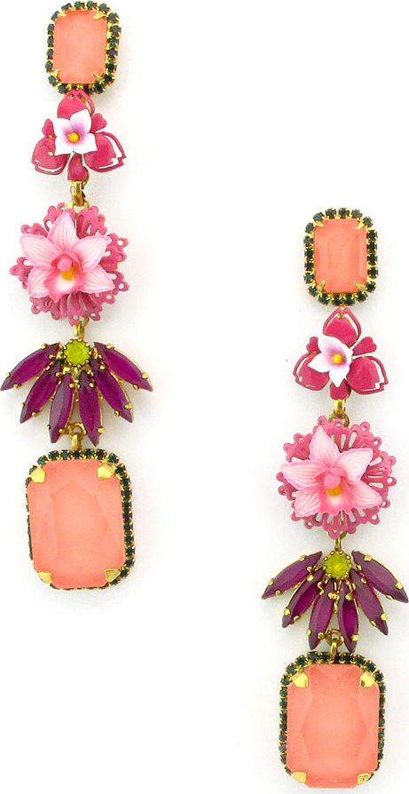 Elizabeth Cole Hawkins Dangle Earrings