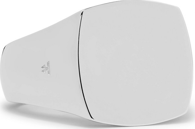 Tom Wood Cushion Polished Sterling Silver Ring