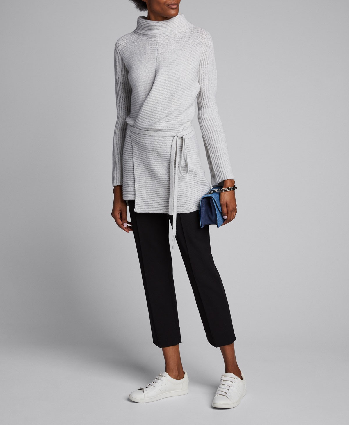 Vince Drape Front Wrapped Cardigan