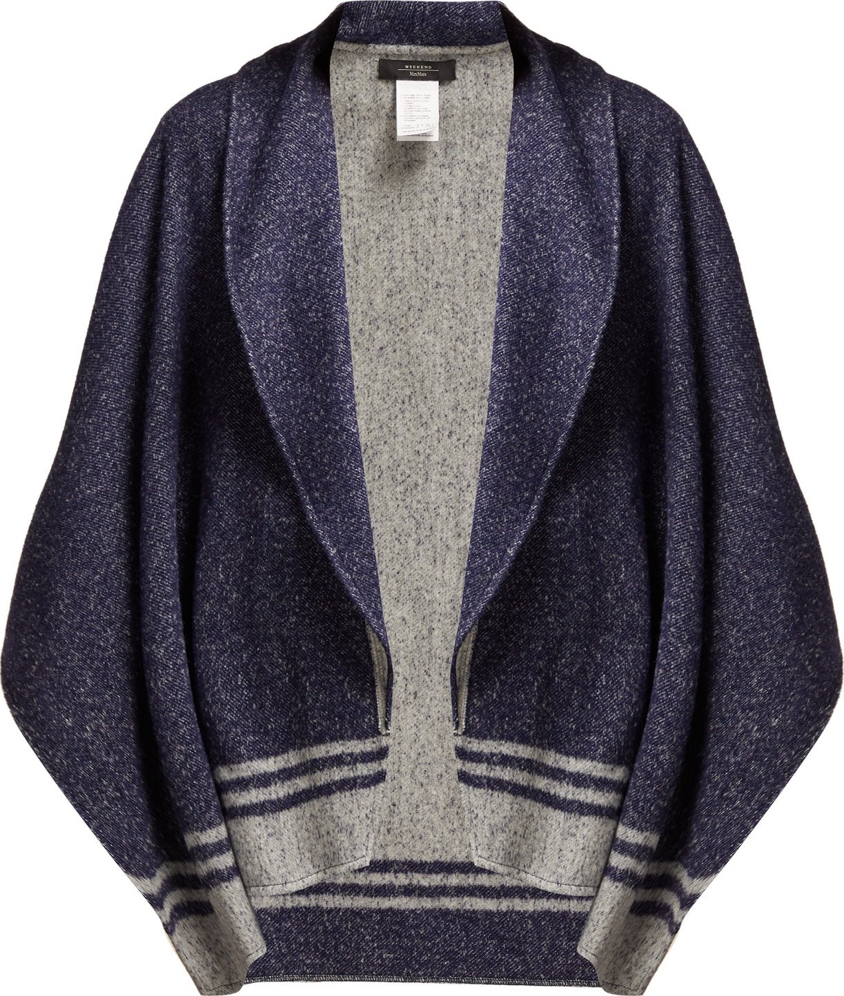 Weekend Max Mara Fabio blue poncho