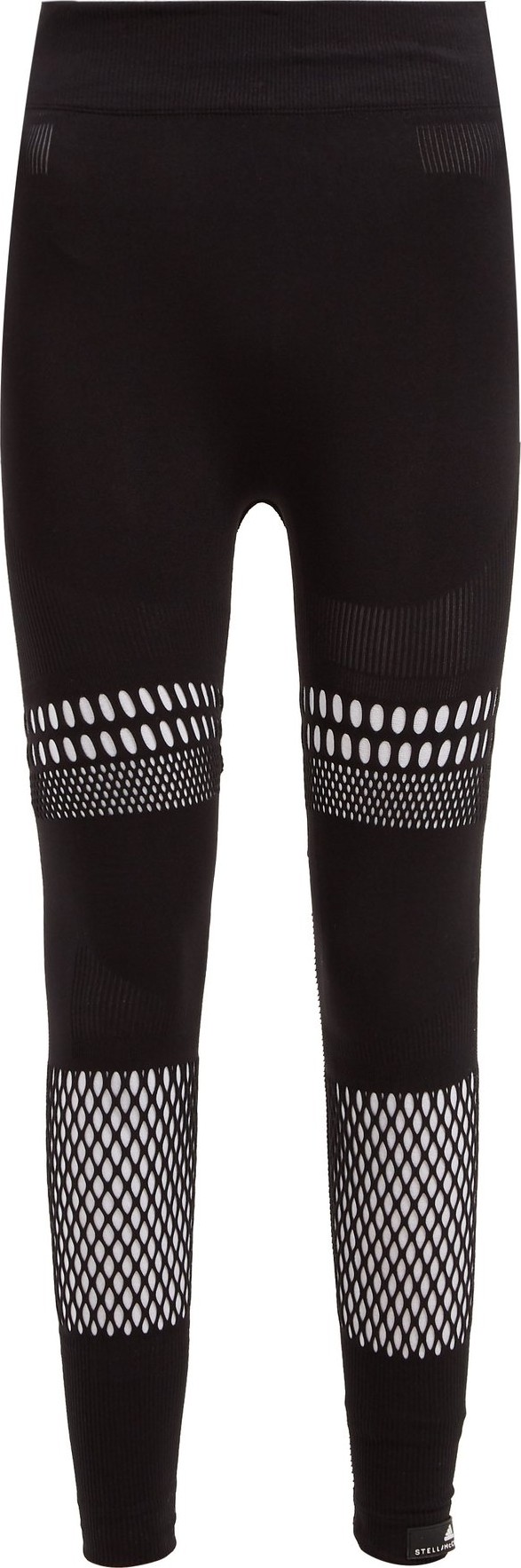 Adidas By Stella McCartney Warp Knit laser-cut leggings