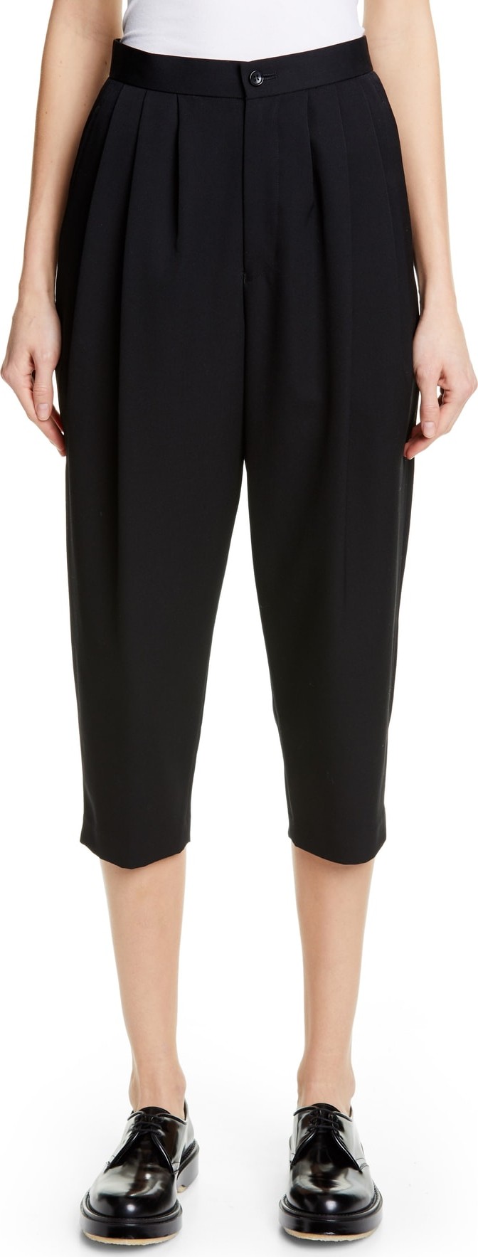 Comme Des Garcons Wool Gabardine Pants