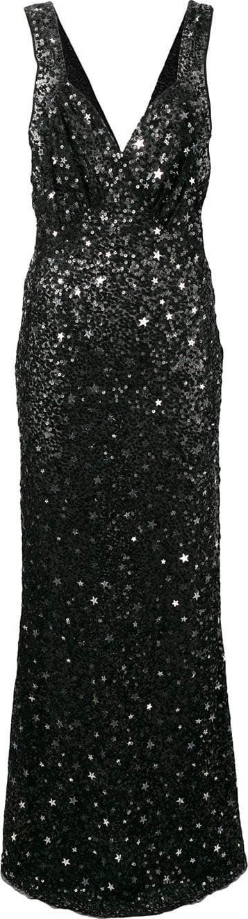 Attico Long sequined dress