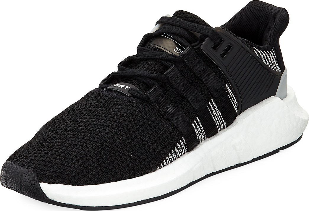 Adidas Men's EQT Support ADV Trainer Sneakers, Black