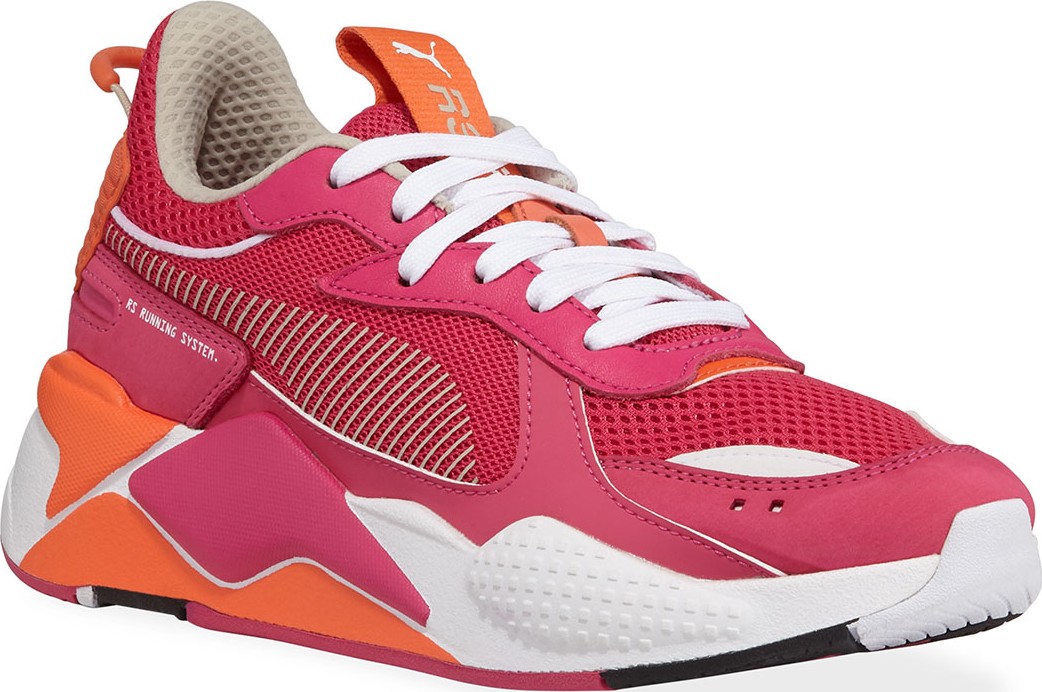 PUMA RS-X Toys Lace-Up Mesh Trainer Sneakers