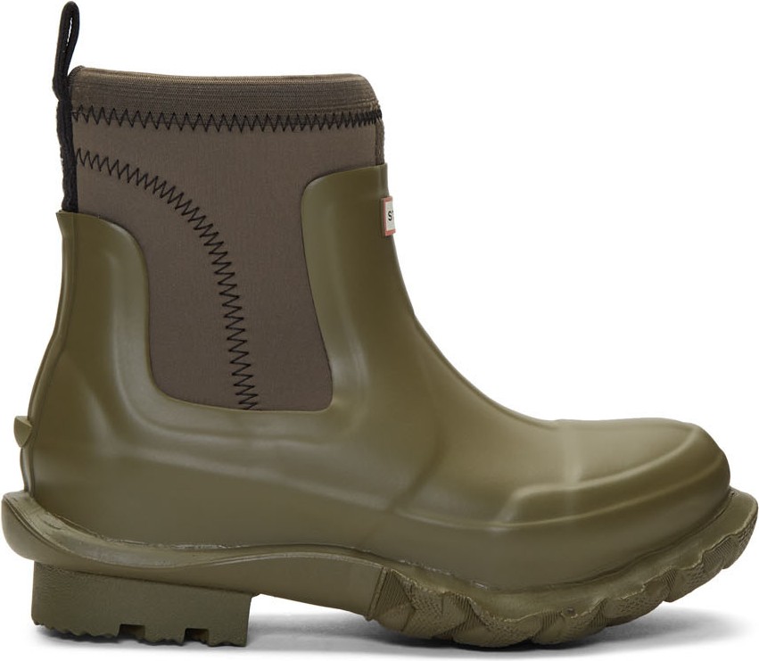 Stella McCartney Green Hunter Edition Rain Boots
