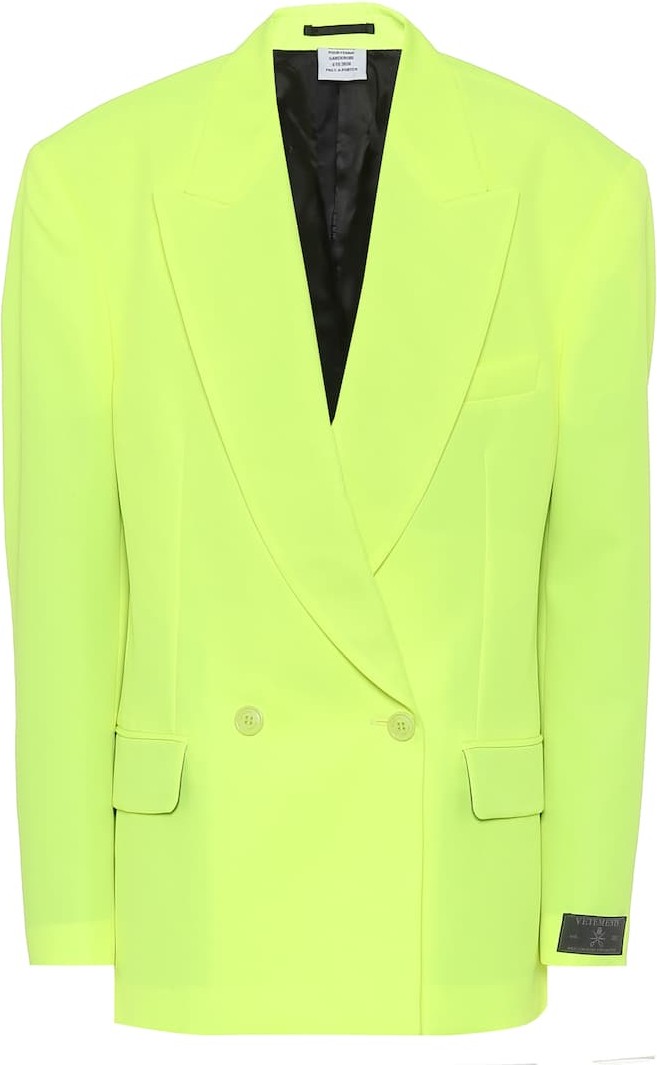 Vetements Gabardine blazer