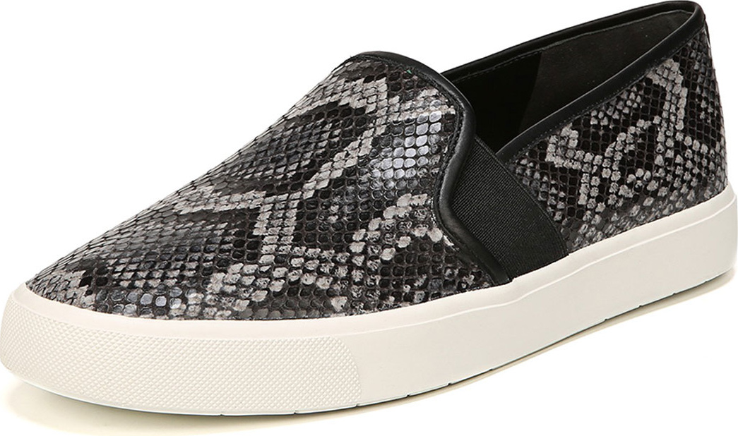 Vince Blair Snake-Print Platform Sneaker