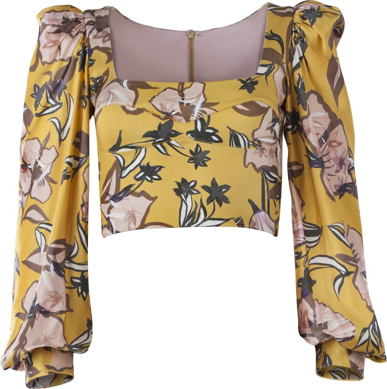 Silvia Tcherassi Floral Printed Madison Top