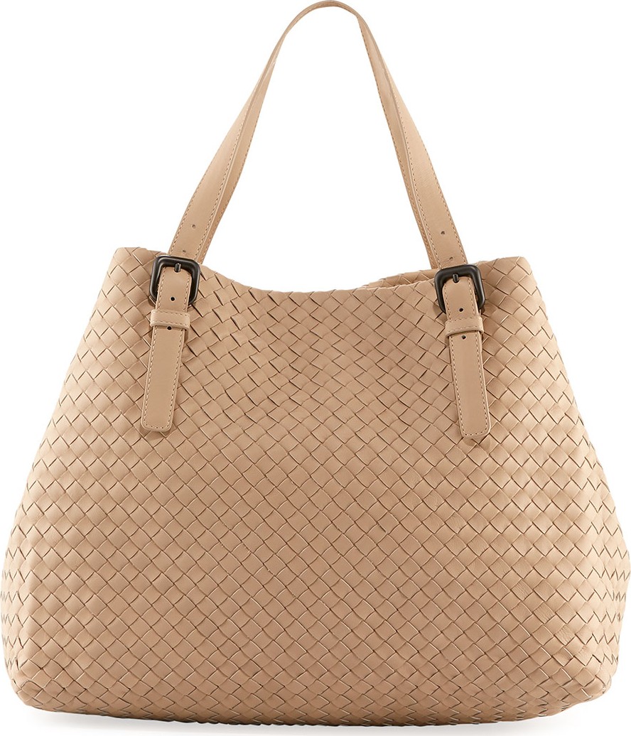 Bottega Veneta Large Woven A-Shape Tote Bag