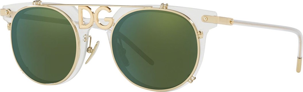 Dolce & Gabbana DG-Bridge Round Sunglasses