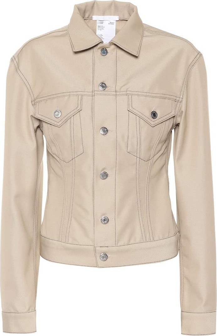 Helmut Lang Cotton-blend denim jacket