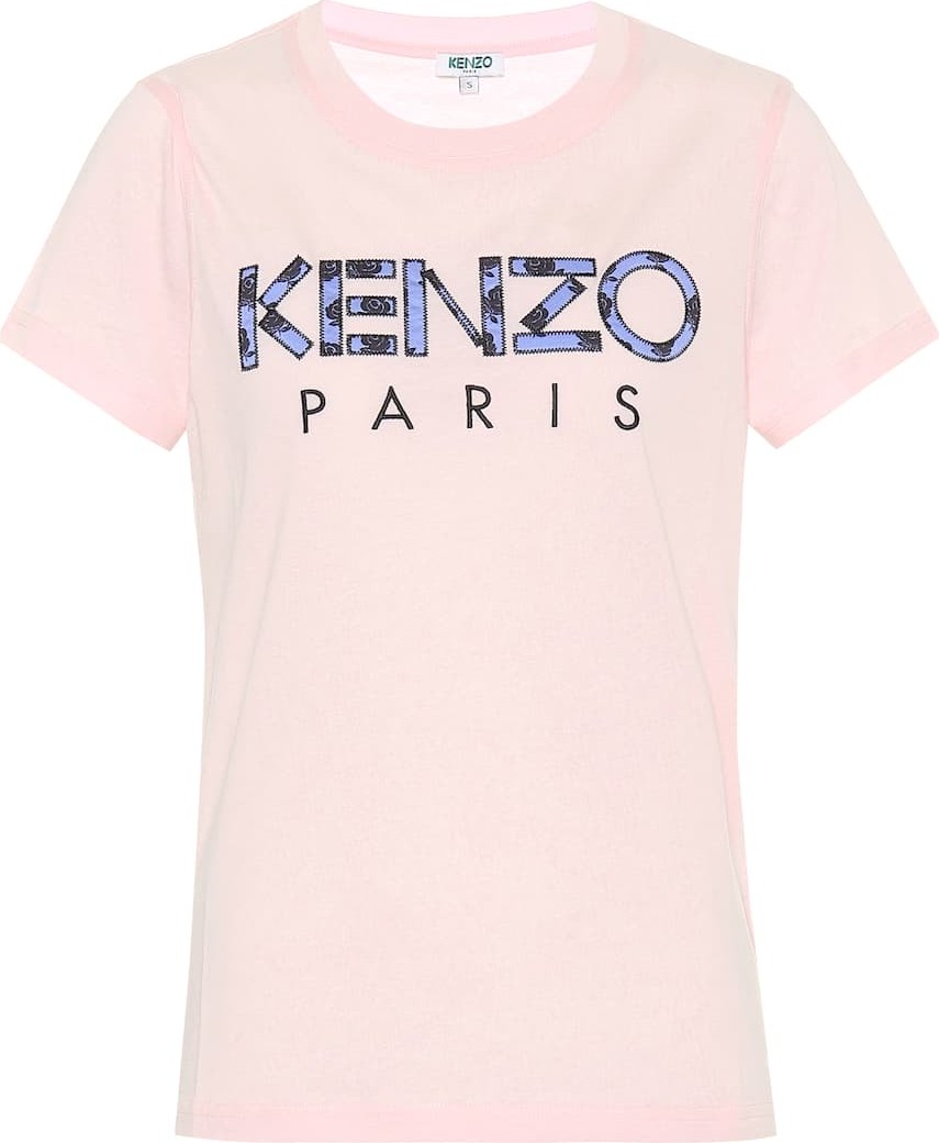KENZO Embroidered cotton T-shirt
