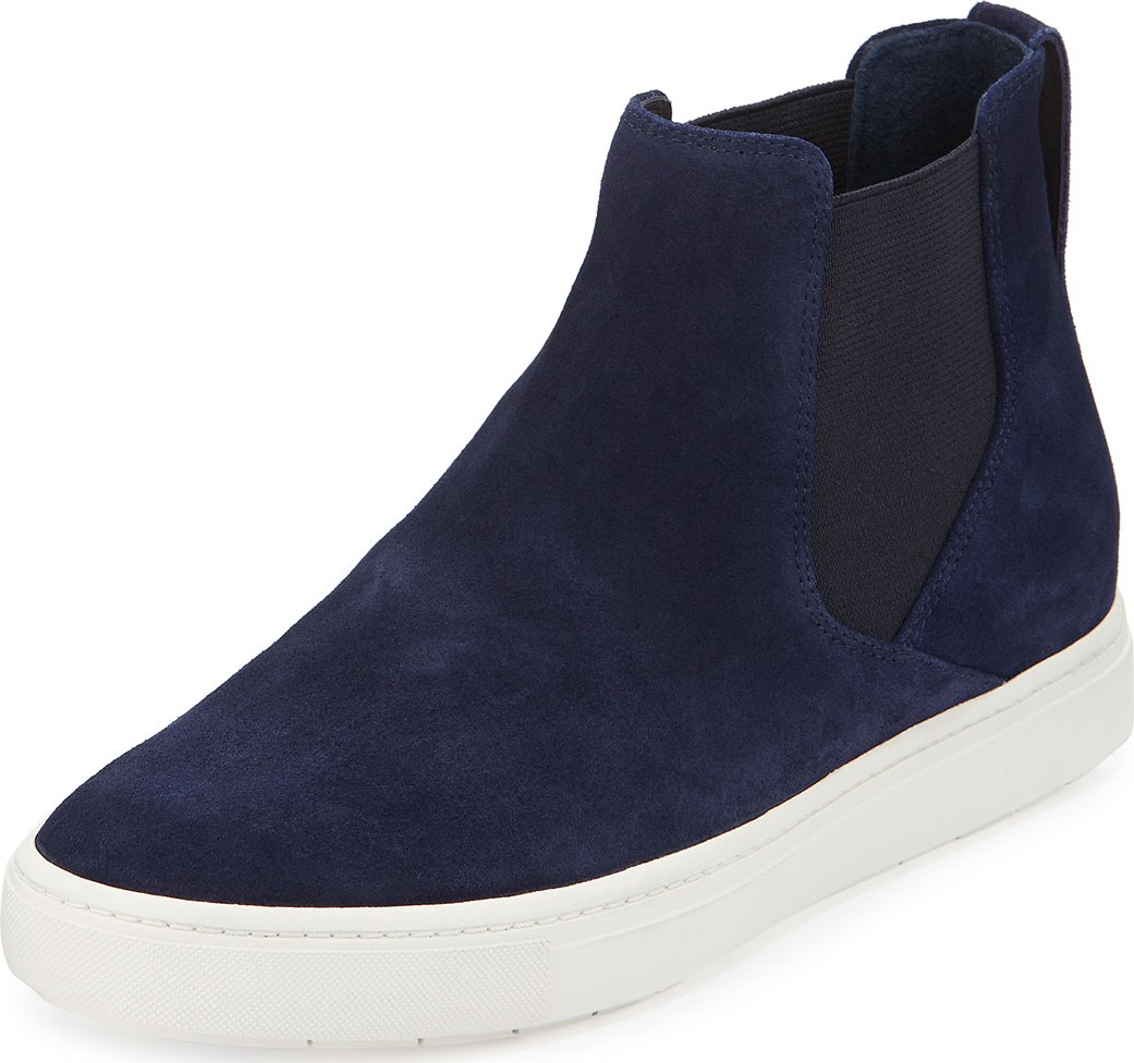 Vince Newlyn Suede Sneakers Hybrid, Black