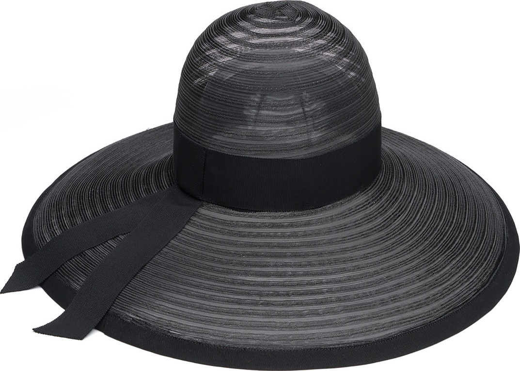 Eugenia Kim Bunny Sheer Sun Hat with Grosgrain