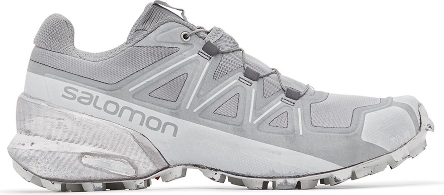 11 By Boris Bidjan Saberi Grey Salomon Edition Bamba 1 Sneakers