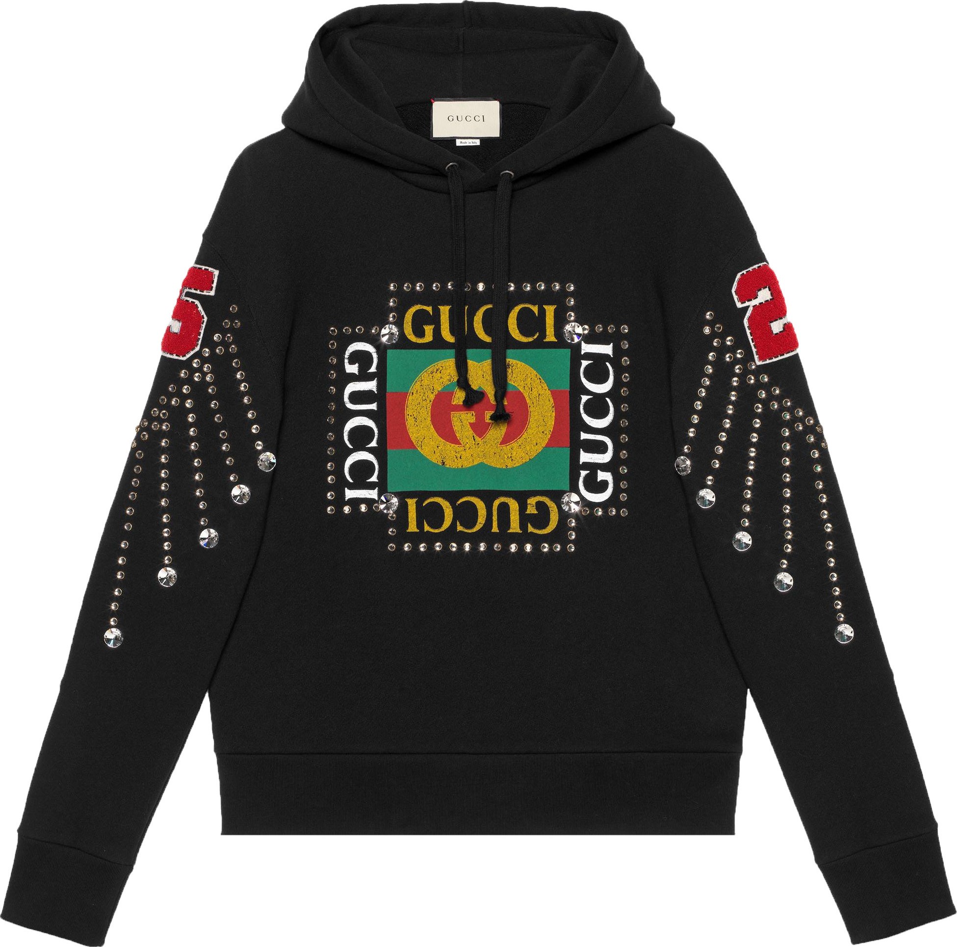 Gucci Gucci hoodie with crystals