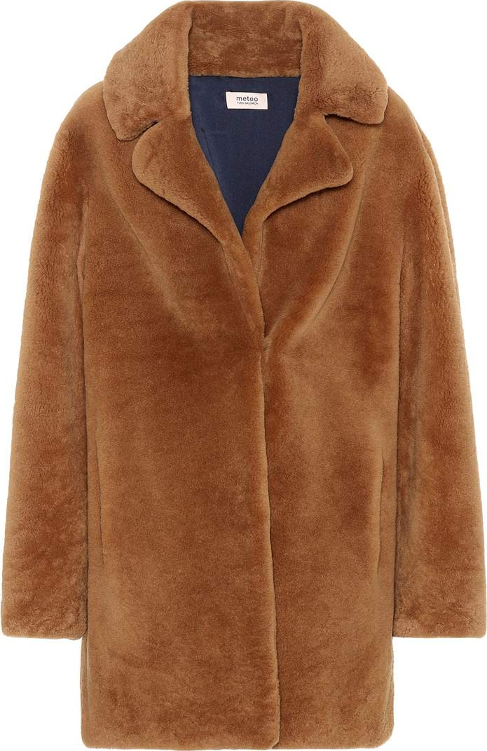 Meteo By Yves Salomon Lamb fur coat