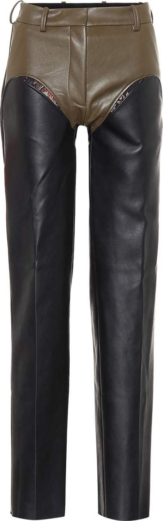 Y/Project Faux leather pants