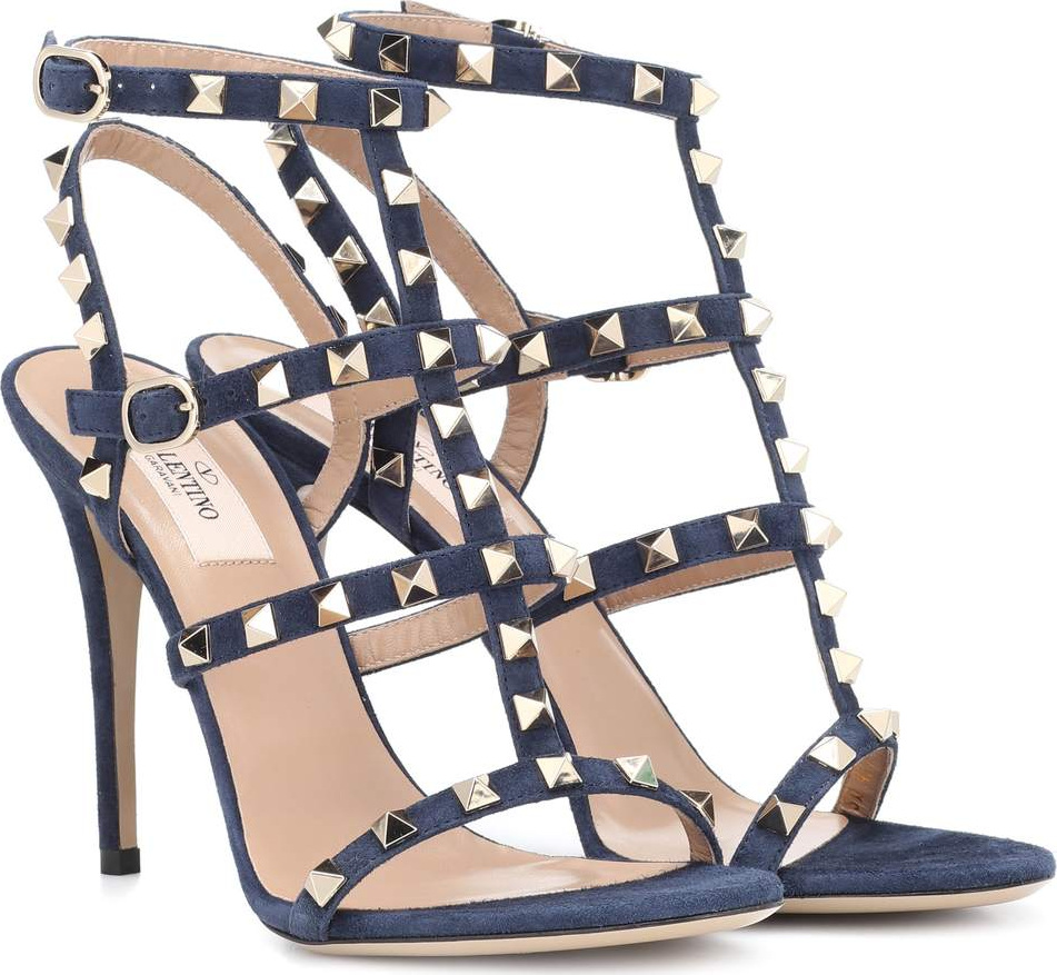 Valentino Valentino Garavani Rockstud suede sandals