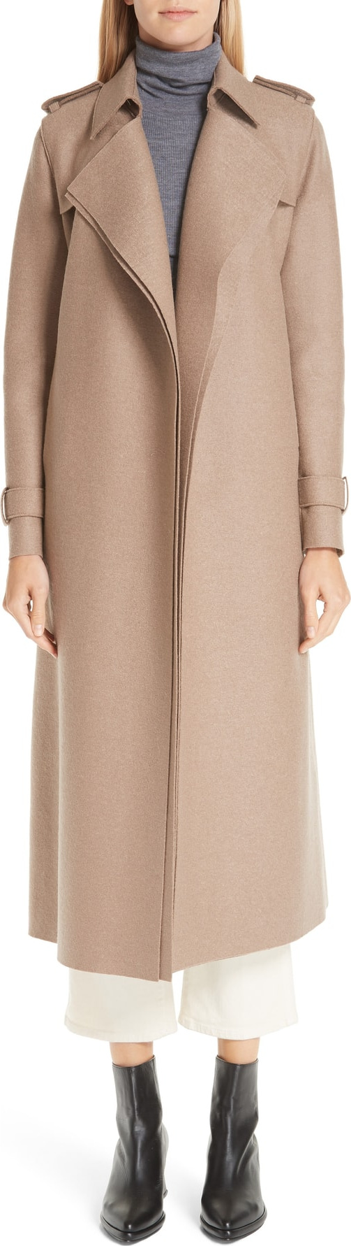 Harris Wharf London Long Belted Trench