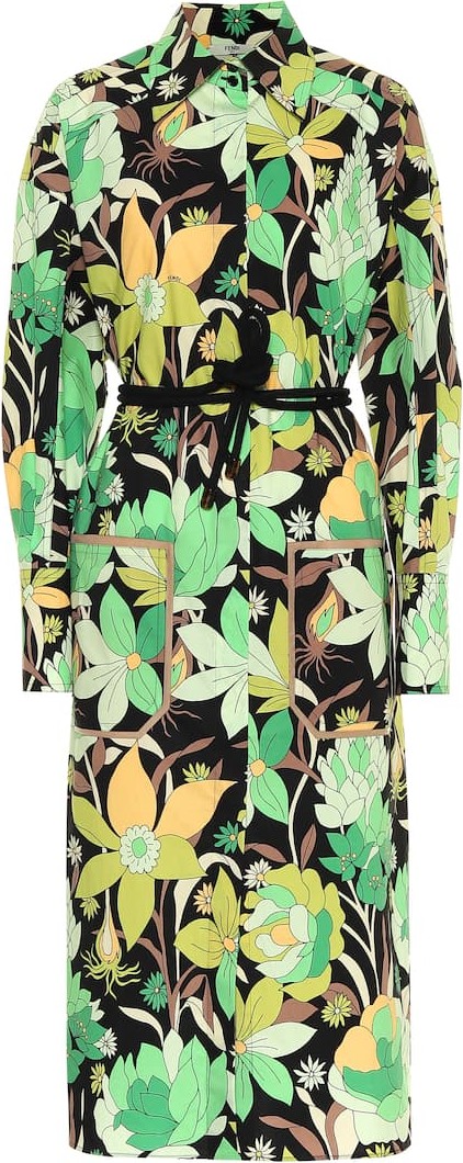 Hogan Floral cotton dress