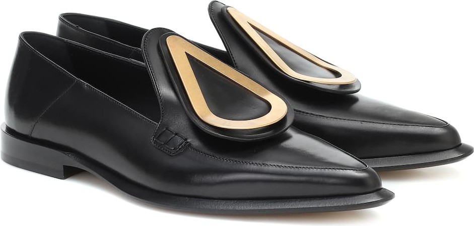 LOEWE Drop leather loafers
