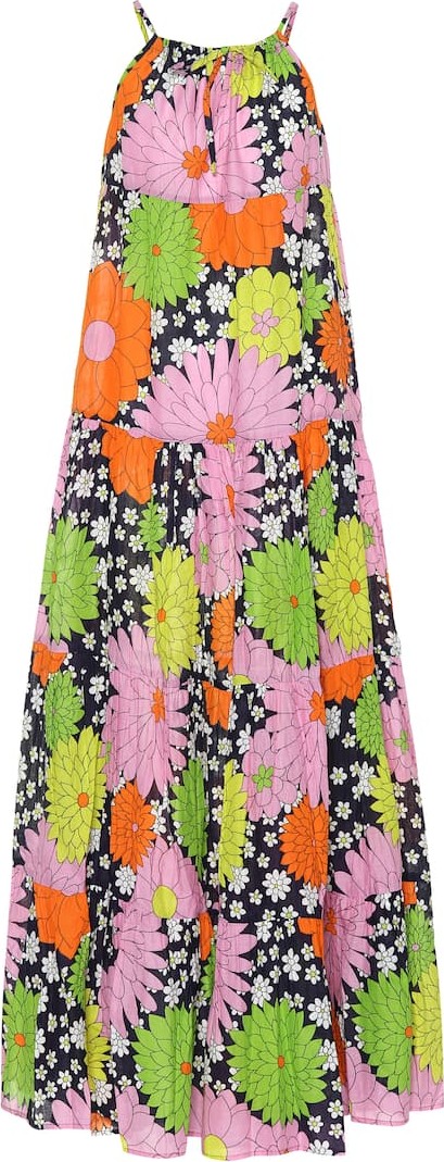 DODO BAR OR Floral cotton maxi dress