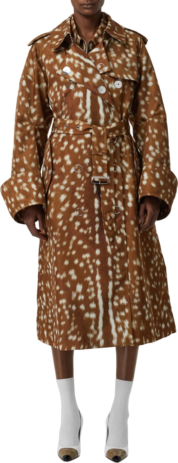 Burberry London England Double Breasted Trench Coat