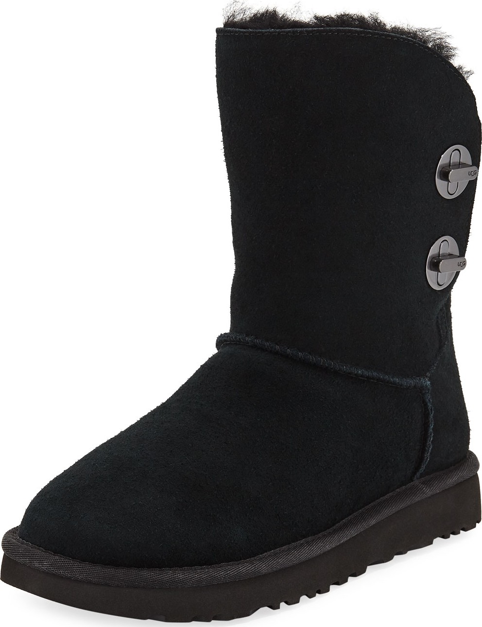 UGG Short Luxe Turn-Lock Boots