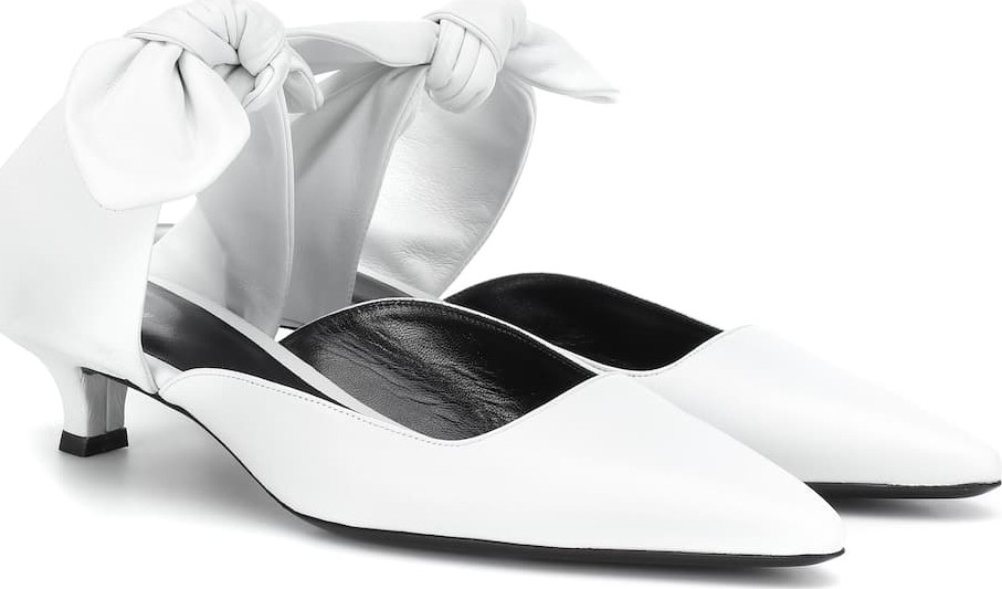 THE ROW Coco leather mules