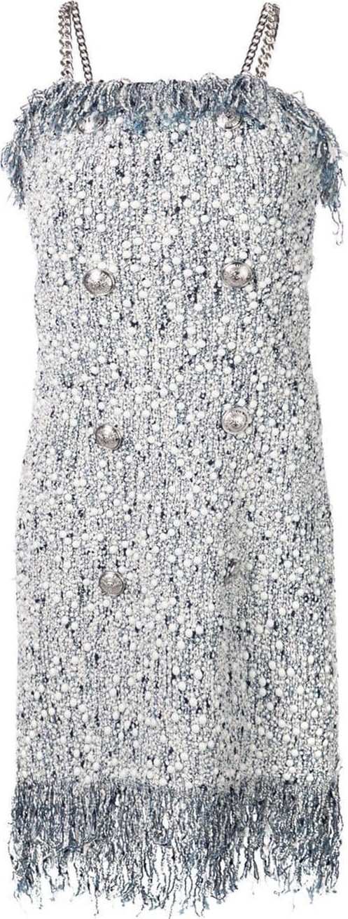 Balmain tweed mini dress