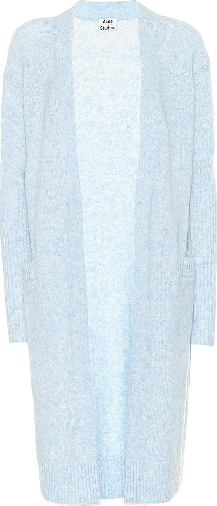 Acne Studios Raya wool and mohair-blend cardigan