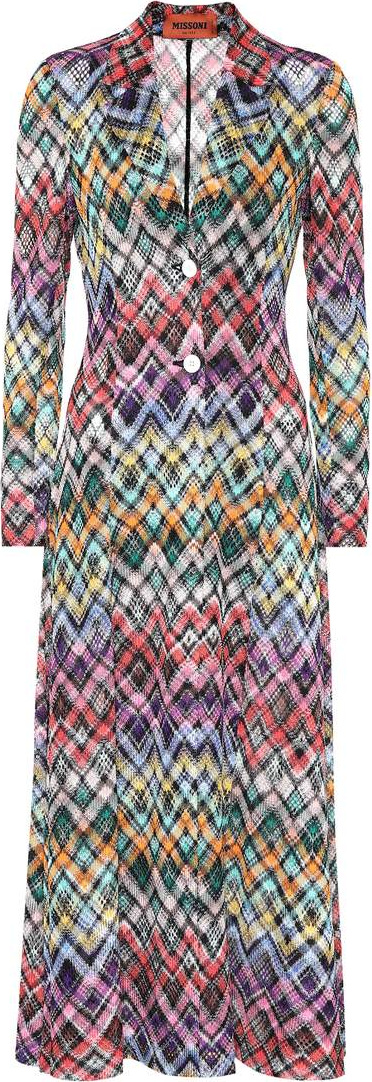 Missoni Crochet-knit maxi dress