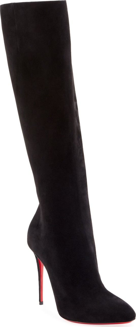Christian Louboutin Eloise Over-The-Knee Red Sole Boots