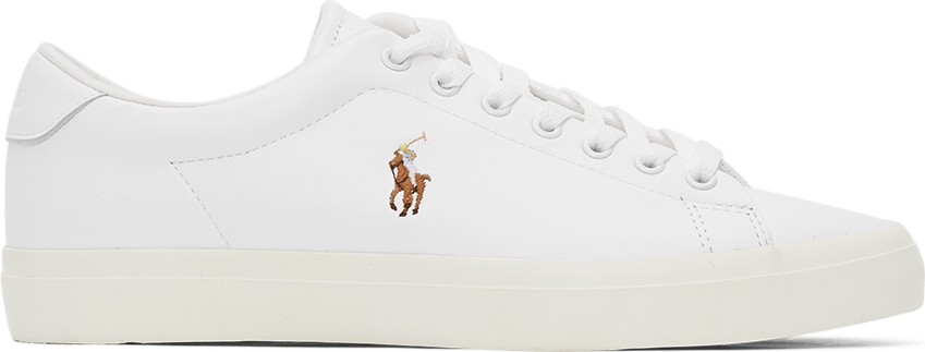 Polo Ralph Lauren White Longwood Sneakers Polo Ralph Lauren White Longwood Sneakers