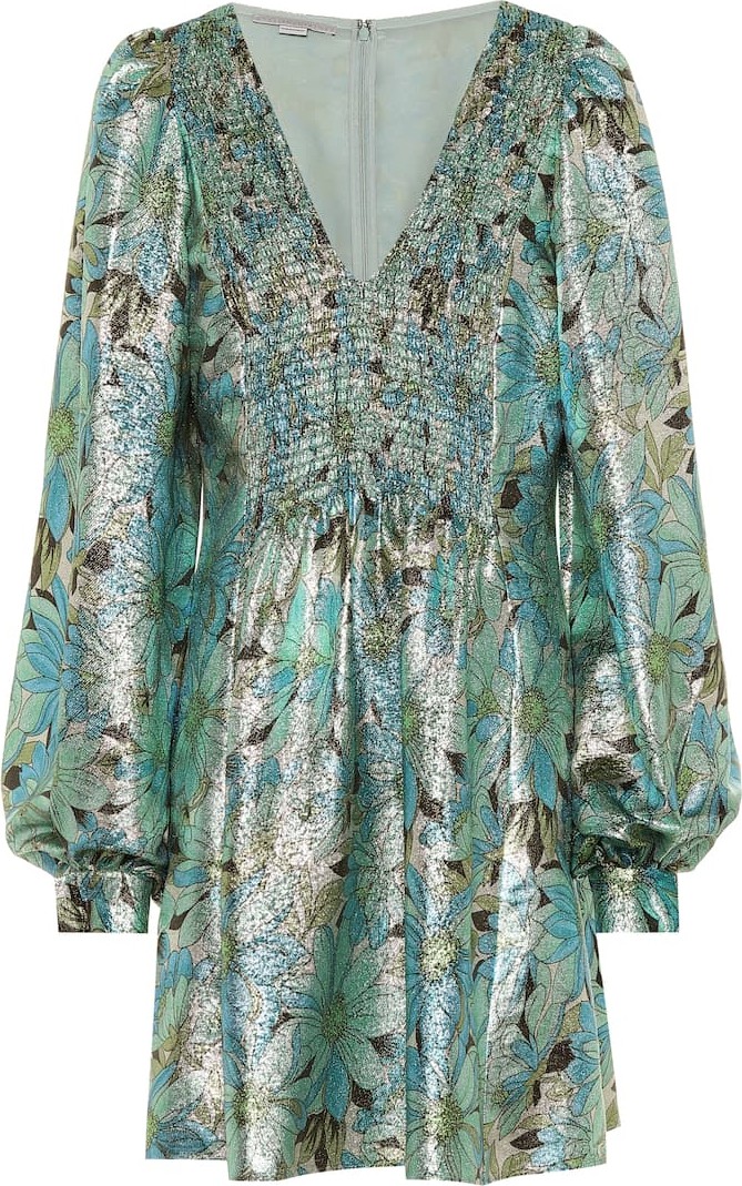 Stella McCartney Gianna silk-blend minidress